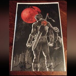 M.M.P.R. The Return Red Moon Double Signed Ecorza Brothers With COA Comic